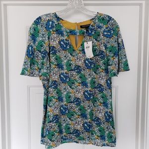 NWT Banana Republic Flutter Sleeve Blouse